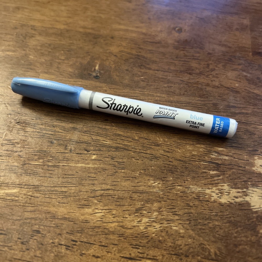 Sharpie Extra Fine Point PASTEL Paint Marker, Water Based, Blue