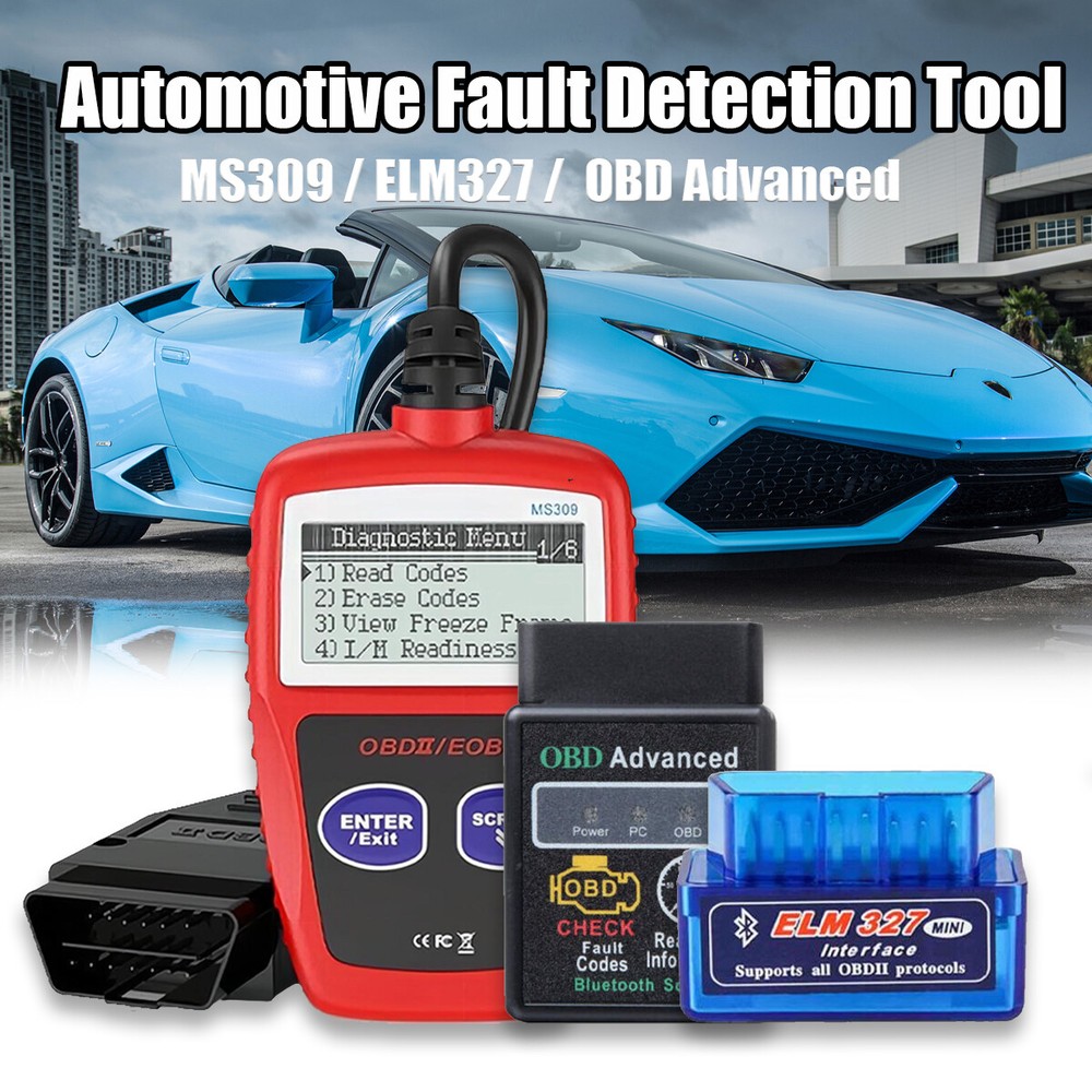 OBD2 Scanner Car Scan Diagnostic Tool Reset Clear Check Engine Code Reader US