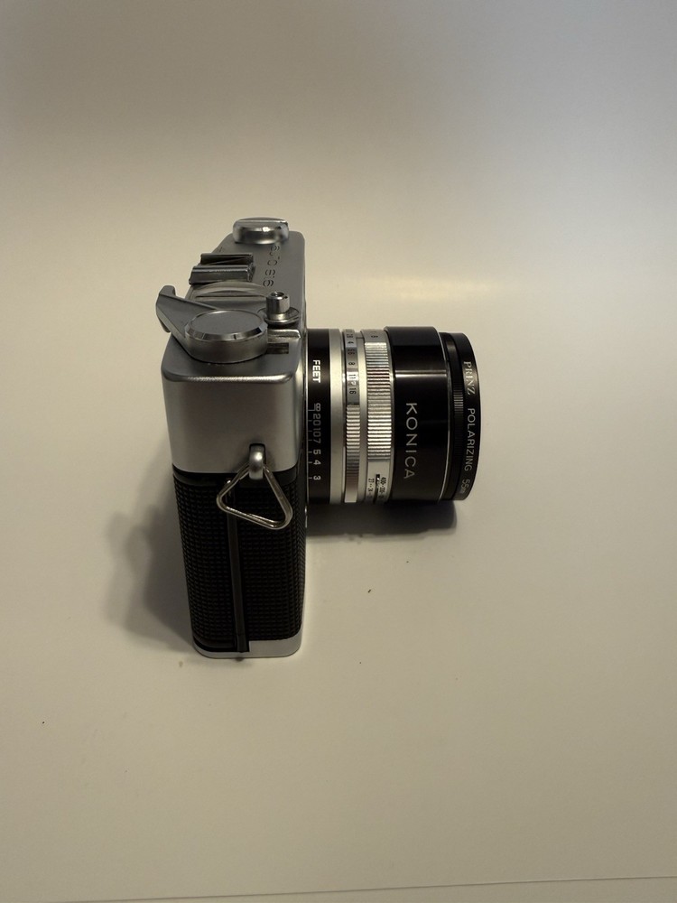 Konica Auto S1.6 Rangefinder Camera With Leather Case