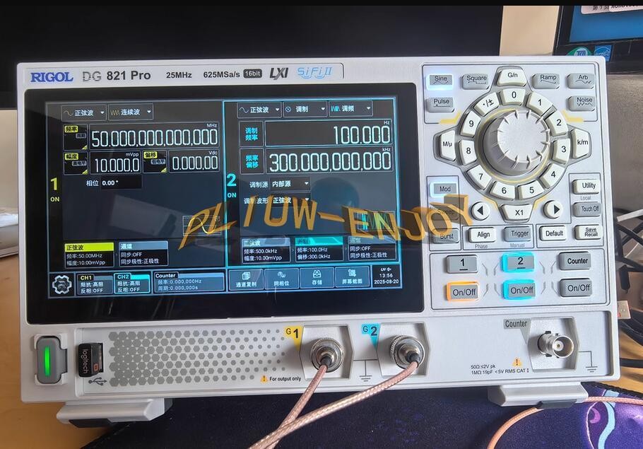 1PCS NEW Rigol DG821 Pro Function/Arbitrary Waveform Generator 1 Channel 25 MHz