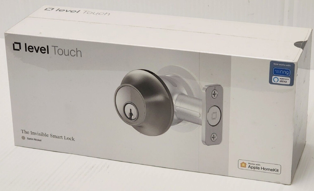 2 Level - Touch Edition Smart Lock Bluetooth Replacement Deadbolts, Satin Nickel