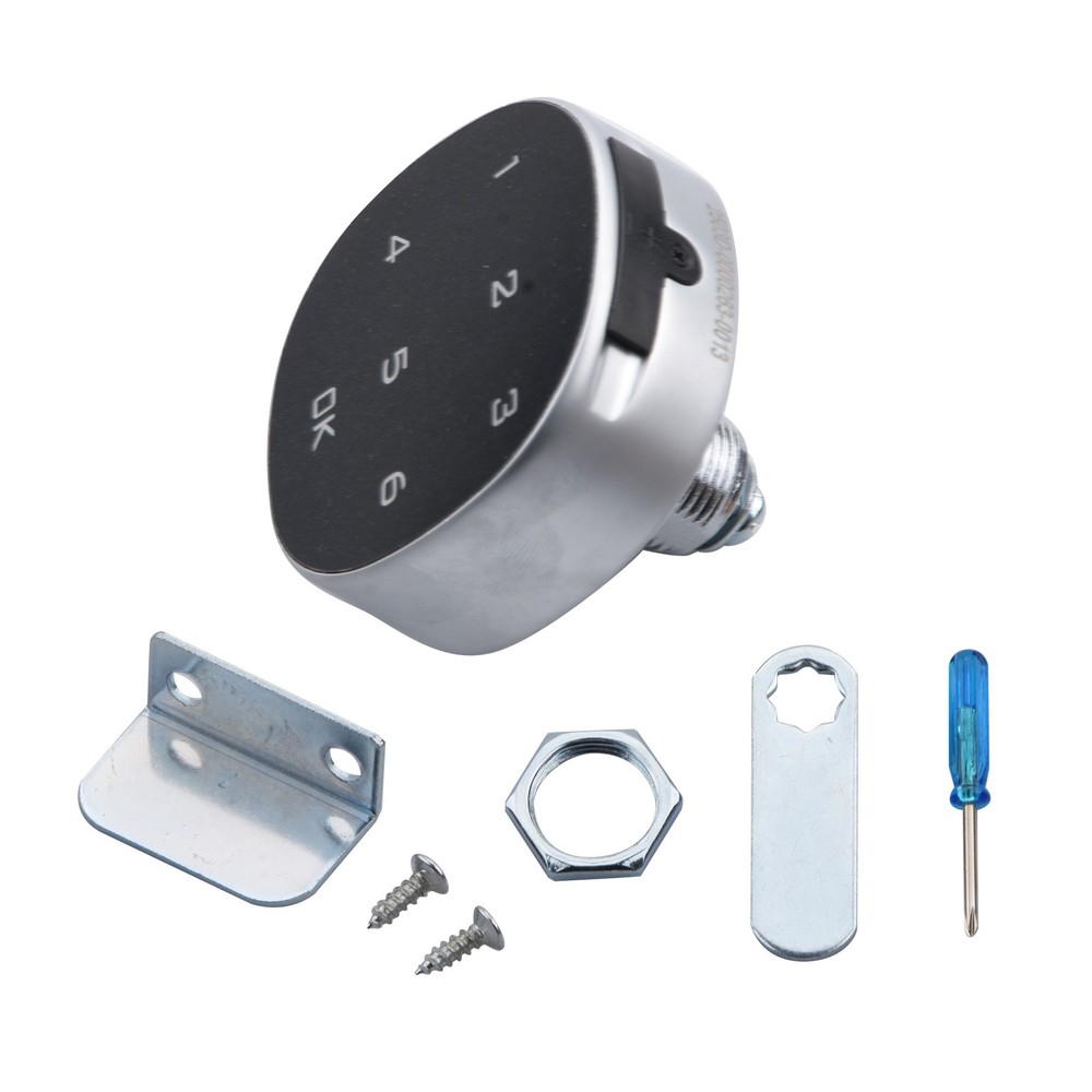 Zinc Alloy Touch Screen Electronic Password Lock Security Lock Cabinet Digital G