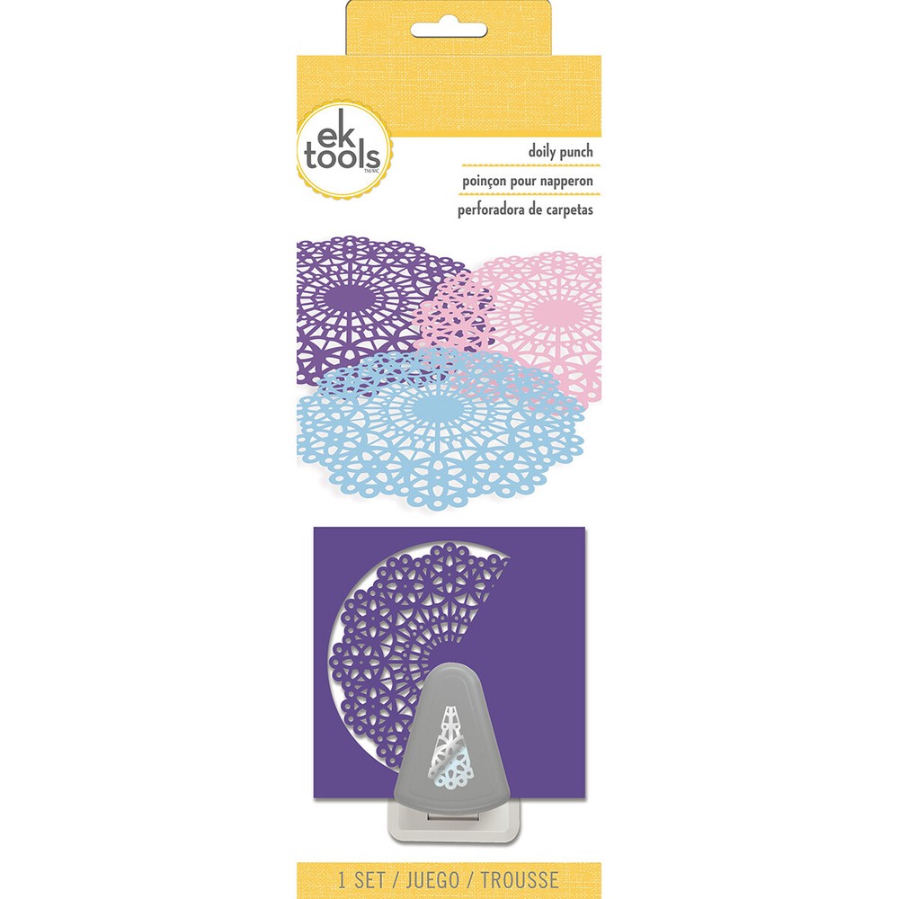 EK Success E5453000 Punch Starter Set-Doily Eyelet