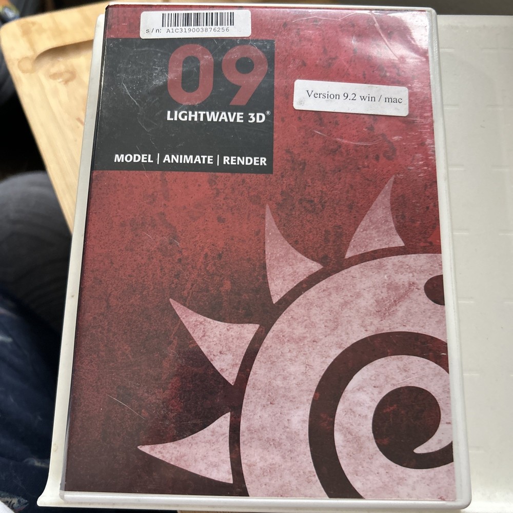 NewTek Lightwave 3D 09 Model-Animate-Render Versions 9.2 Window/Mac