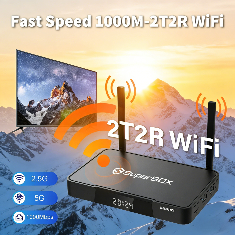SuperBox S6 Pro Genuine | 24/7 Support | Same Day Dispatch This Week Only