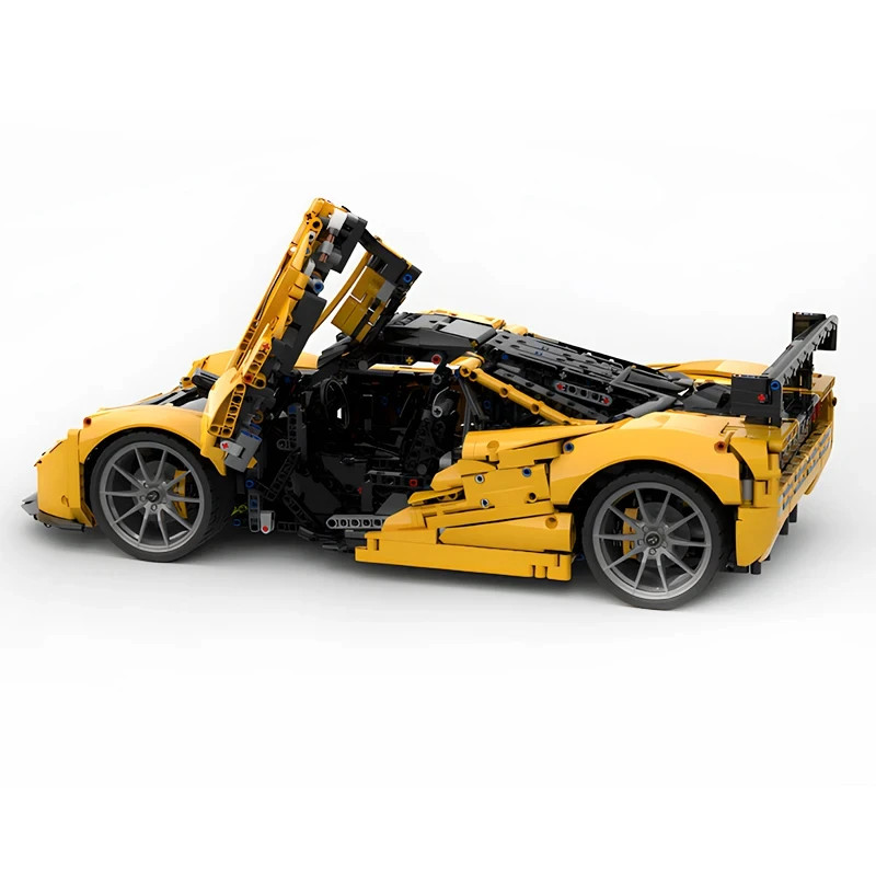 1992 3427 Pcs 1:8 Technical McLaren F1 #42172 MOC Building Blocks Sports Car Set