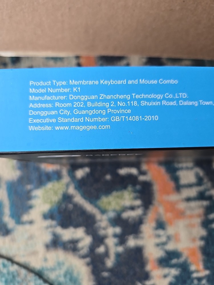 Magegee K1 Gaming Keyboard & Mouse Combo New In Box WIN 7/8/10/11/MAC/LINUX