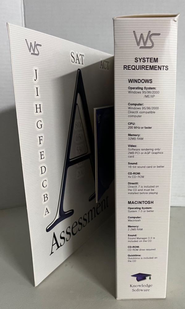 Wordsmart Scholastic Assessment Test (SAT) Software Test Preparation CD