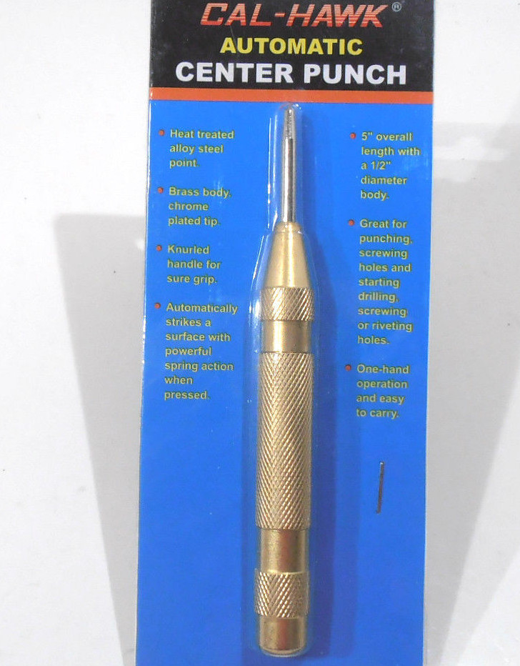 CENTER PUNCH NEW AUTOMATIC CENTER PUNCH SPRING ACTION