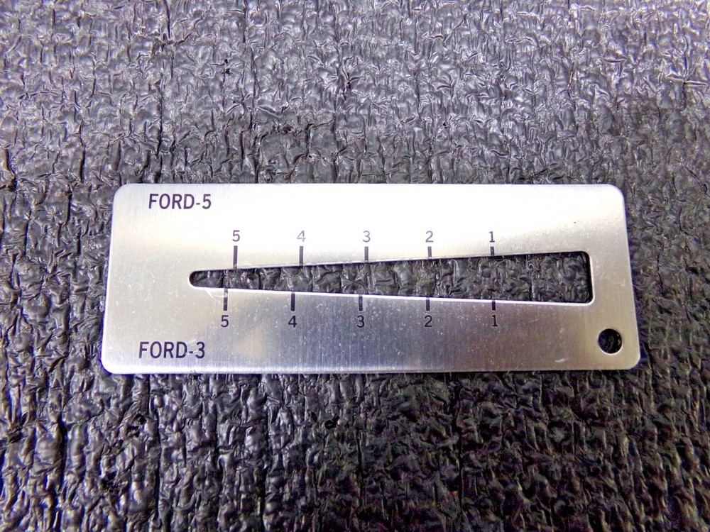 Key Decoder Ford Nissan, 10-cut, For Use With #15 Code Cutter C20770 (RC)