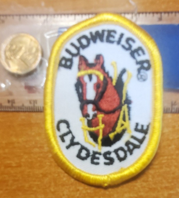 Small Budweiser Clydesdale patch