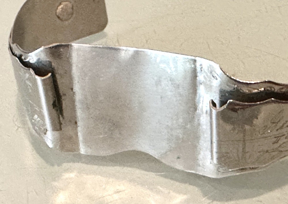 WW2 1945 South West New Guinea Military Army Aluminum Trench Bracelet Watch Band