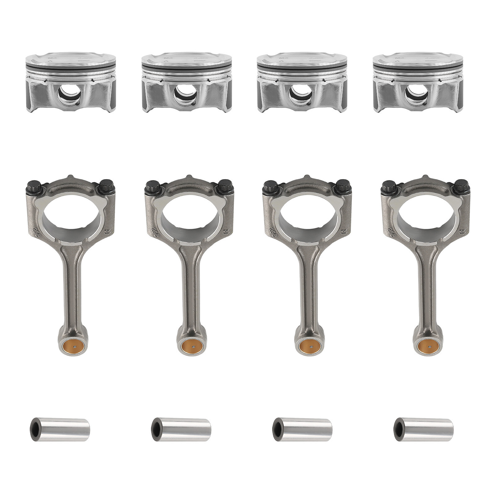 G4NA Engine Rebuild Kit Crankshaft Piston For 2013-2018 Hyundai 2012-19 Kia 2.0L