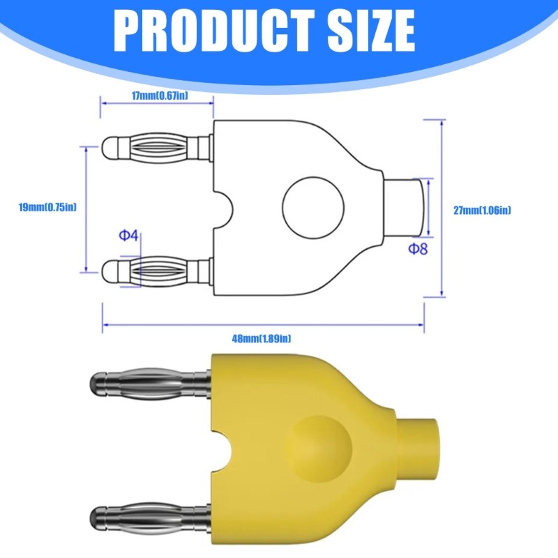 25pcs Multimeter Test Leads Set with Probe for Electrical Terminal Testing