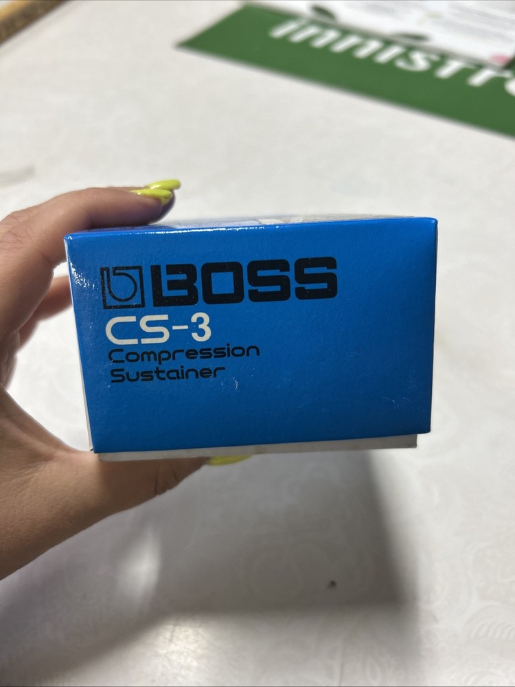 Boss CS-3 Compression Sustainer Pedal, New!