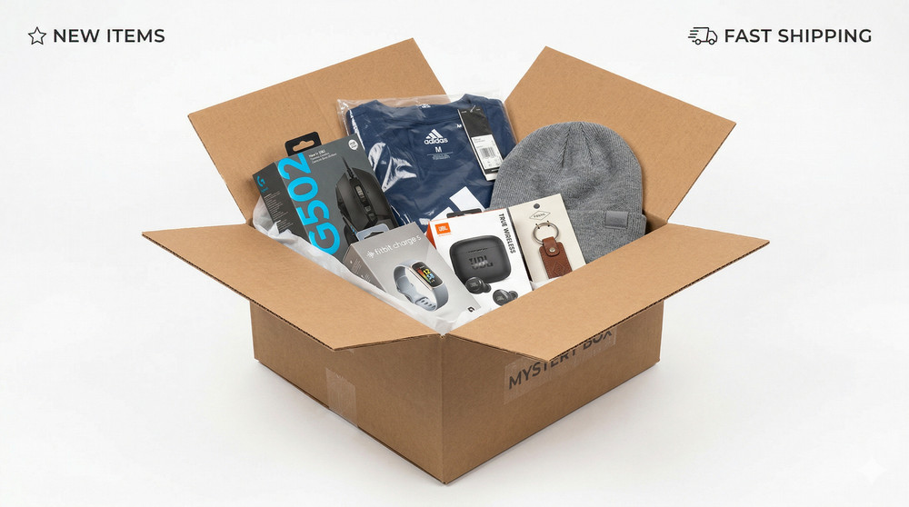 Mixed Retail Liquidation Box – Amazon and Target General Merchandise Assortment