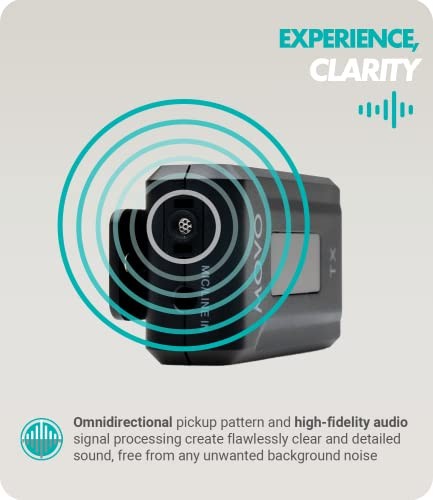 WMX-2-L Wireless Microphone for iPhone with Charging Case - 1 Transmitter