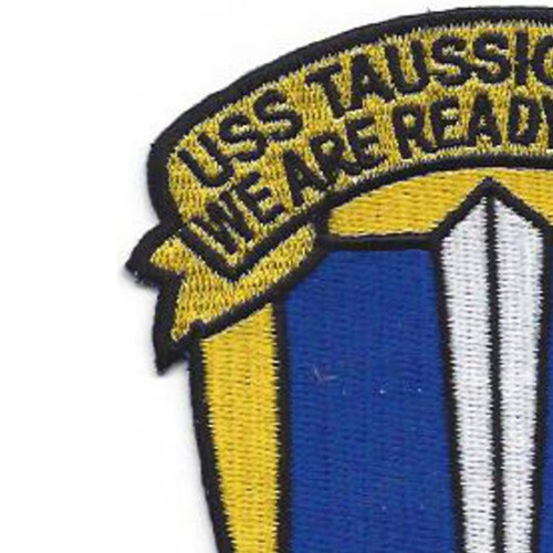 DD-746 USS Taussig Patch - Version B