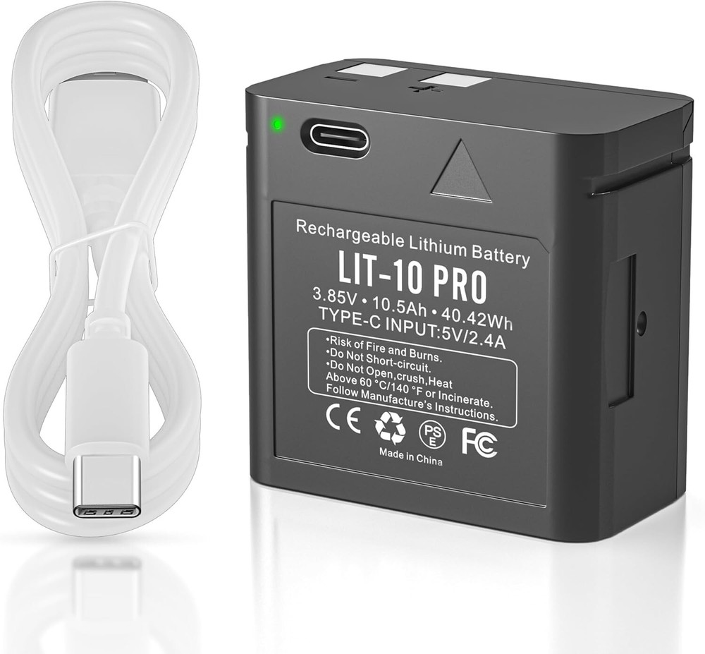 New LIT-10 PRO Battery for SPYPOINT Link-Micro & Cell-Link Cellular Trail Camera
