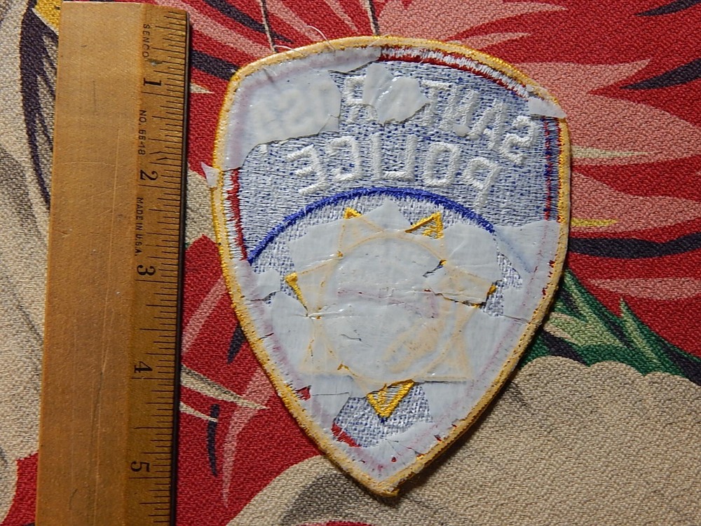 vintage SANTA ROSA police Patch