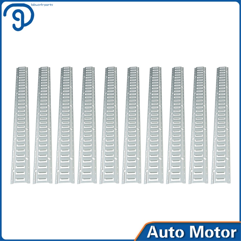 10 Pack 5' E Track Tie Down Rail Kit For Trucks Trailers Cargo Vans