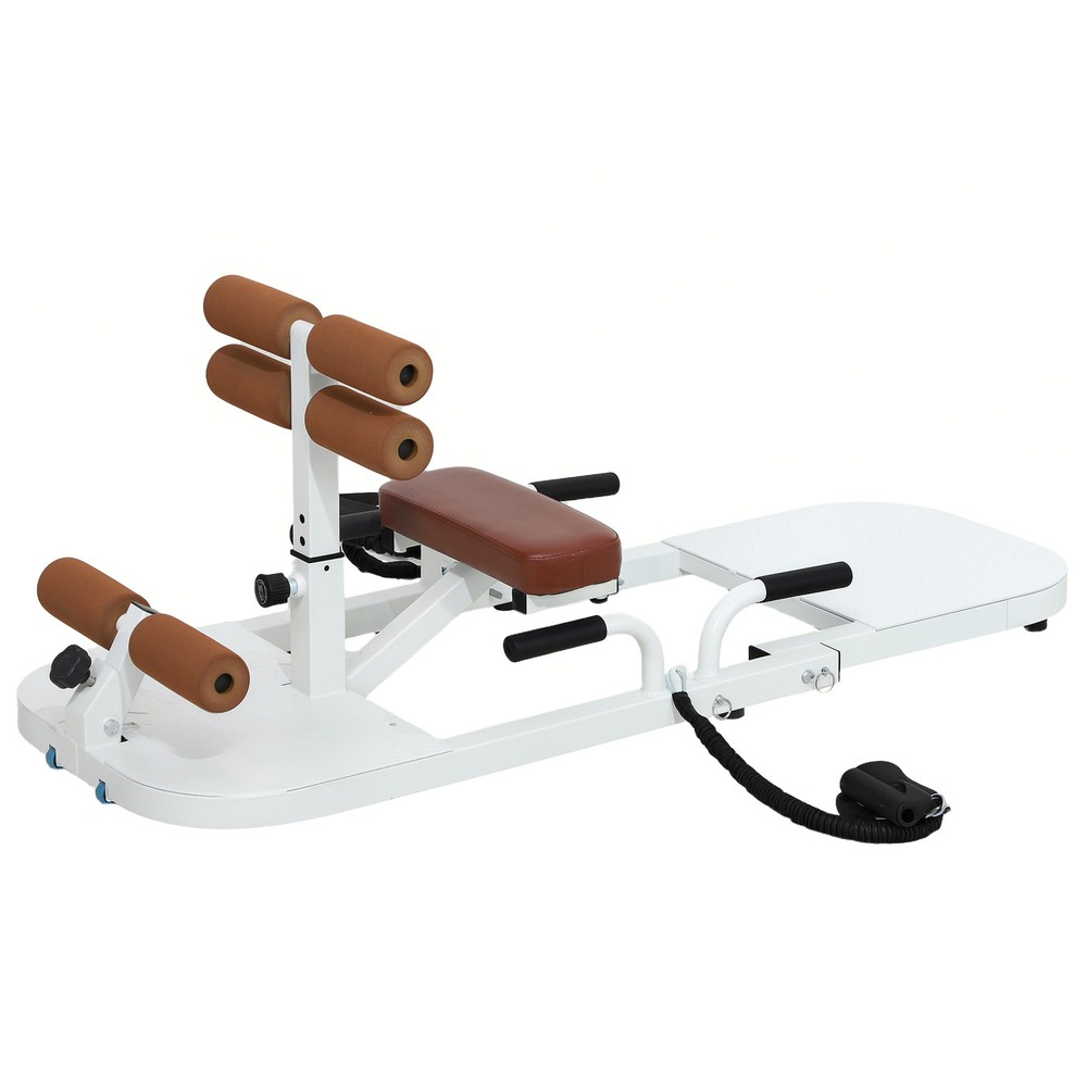 Soozier Sissy Squat Hip Thrust Machine with Push Up Stand Foldable Adjustable