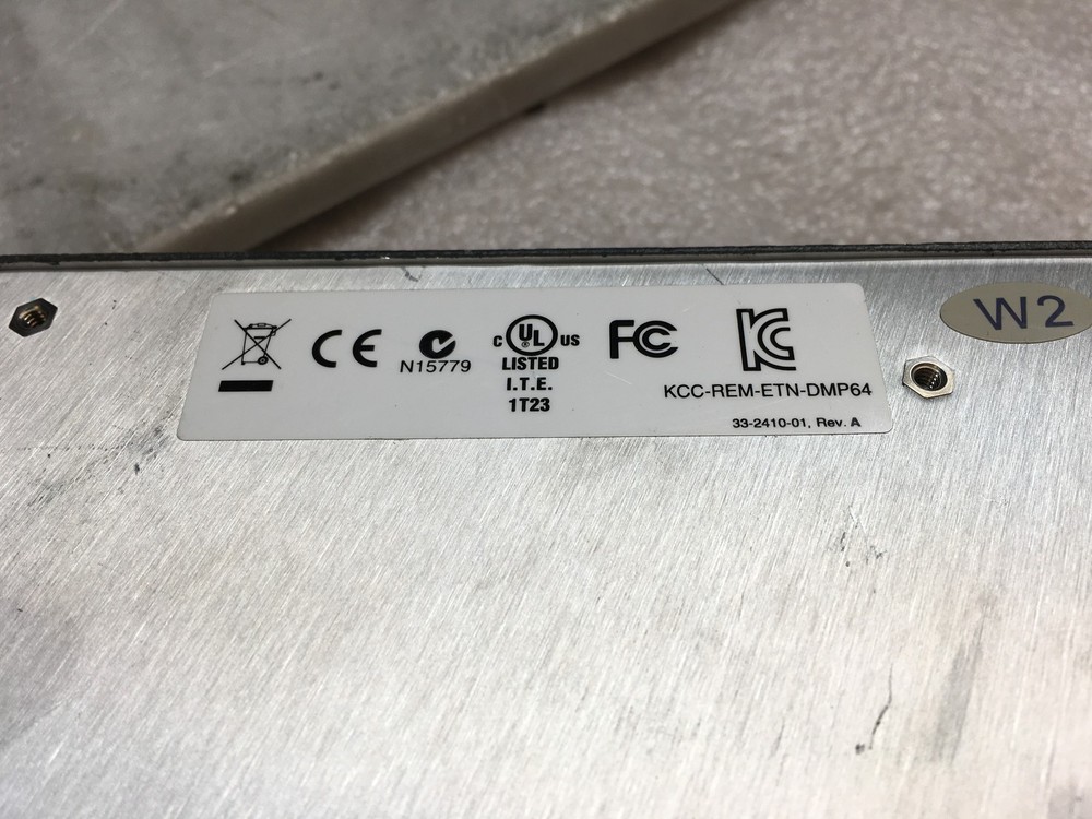 Extron DMP 64 Digital Audio Matrix Processor PWR Adapter Not incl.