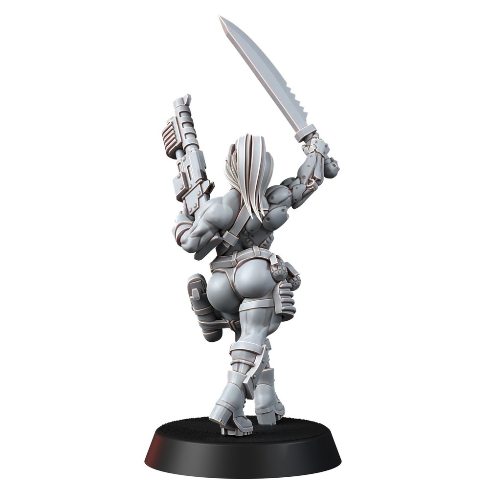 JUNGLE FIGHTERS COLONEL (PIN-UP)