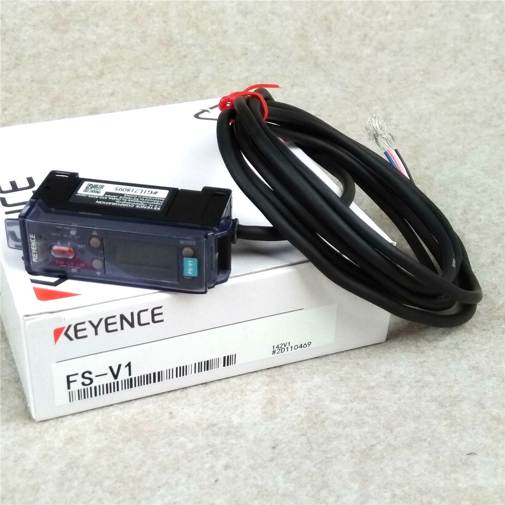 KEYENCE FS-V1 Fiber Amplifier Sensor New✦KD