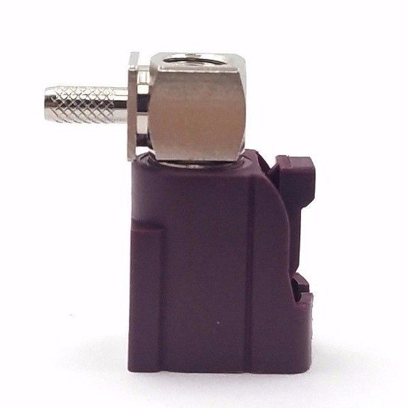 Fakra Bundle: R/A Jack Crimp RG174 Key Code D, Code C, & Straight Jack Code D