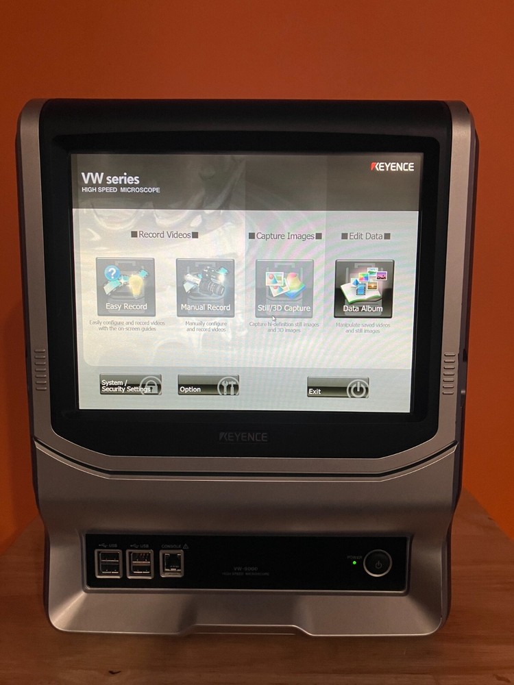 Keyence VW-9000E High-speed Microscope (CPU only)