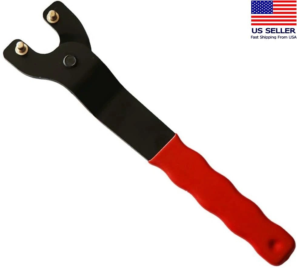 Universal Adjustable Pin Wrench Spanner Angle Grinder Polisher Key