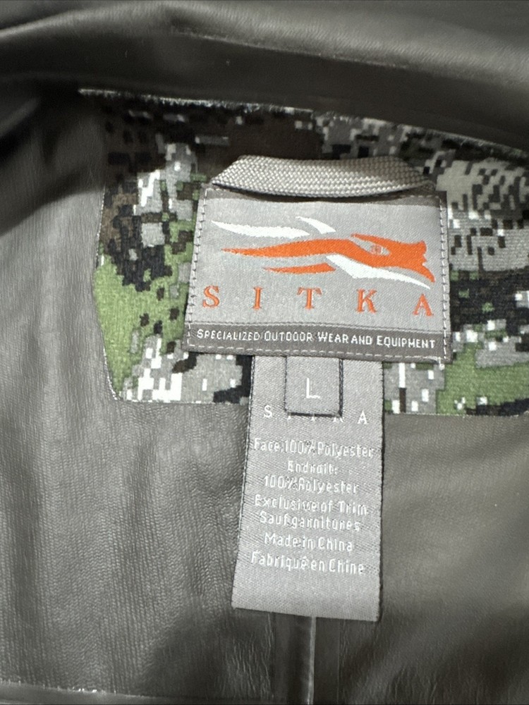 Sitka Forest Downpour Jacket Large