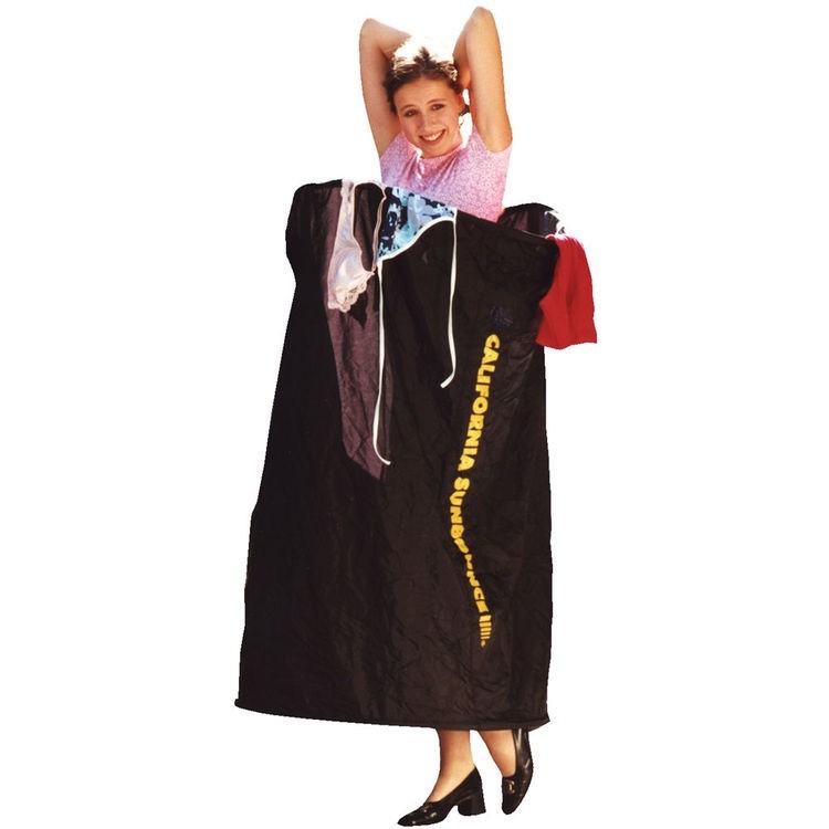 CALIFORNIA SUNBOUNCE DRESS TUBE BLACK - PORTABLE DRESSING ROOM