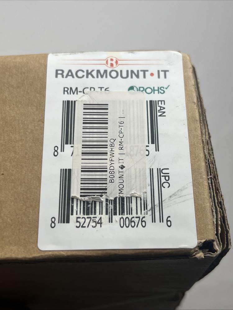 NEW RACKMOUNT.IT RM-CP-T6 CP-Rack Rack Shelf - For Firewall LAN Switch Patch