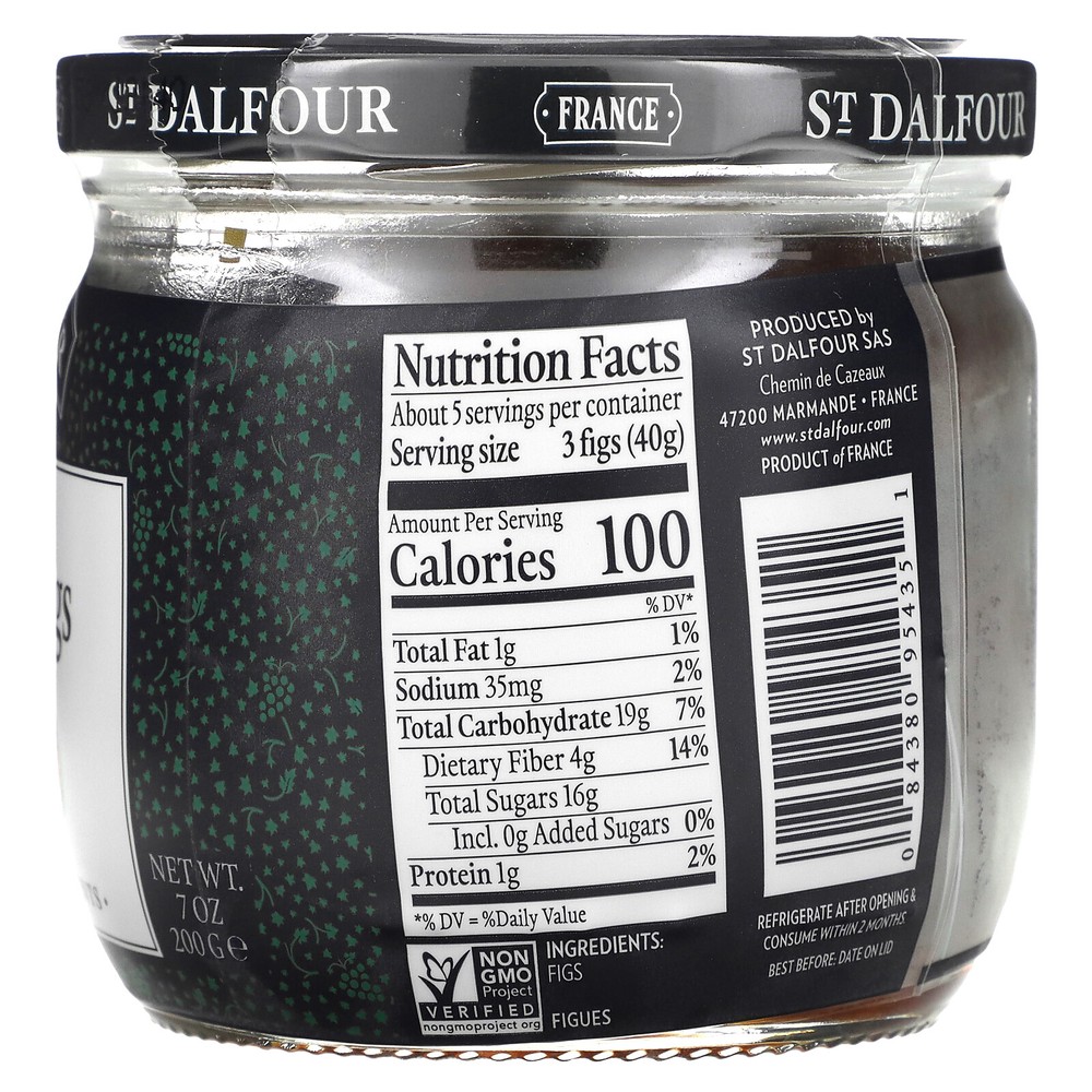 Semi-Dried Deluxe Figs, 7 oz (200 g)
