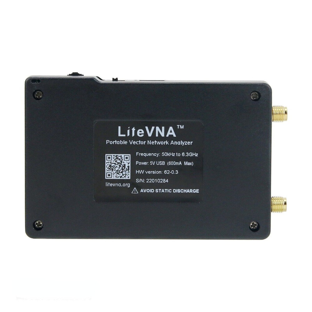 LiteVNA 50Khz-6.3Ghz Vector Network Analyzer Antenna Analyzer With 2.8" Display