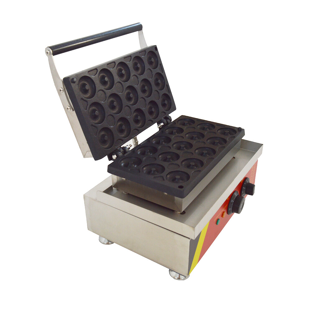 110V Electric Donut Maker Waffle Machine Doughnut Making Machine 15 Donuts