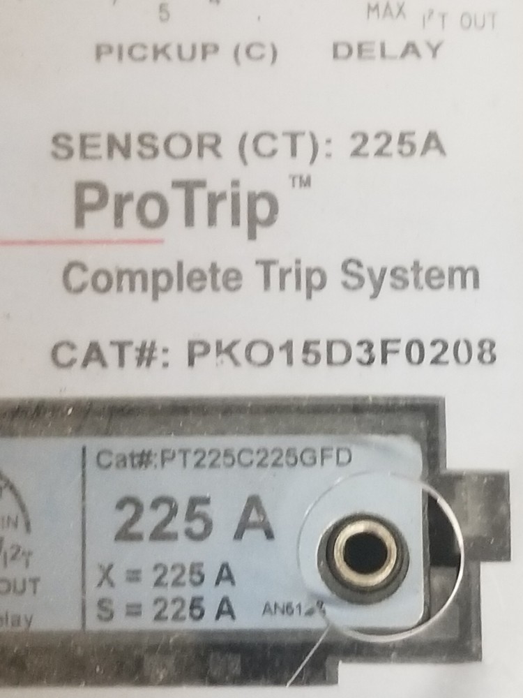 GE PKO15D3F0208 Pro Trip Sensor Conversion Kit 225 A