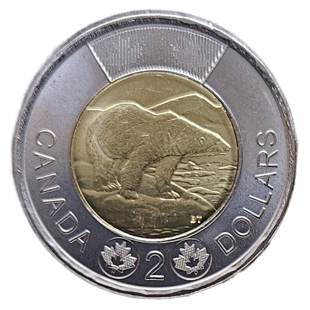 Canada 2020 Regular BU UNC Uncirculated Toonie!!