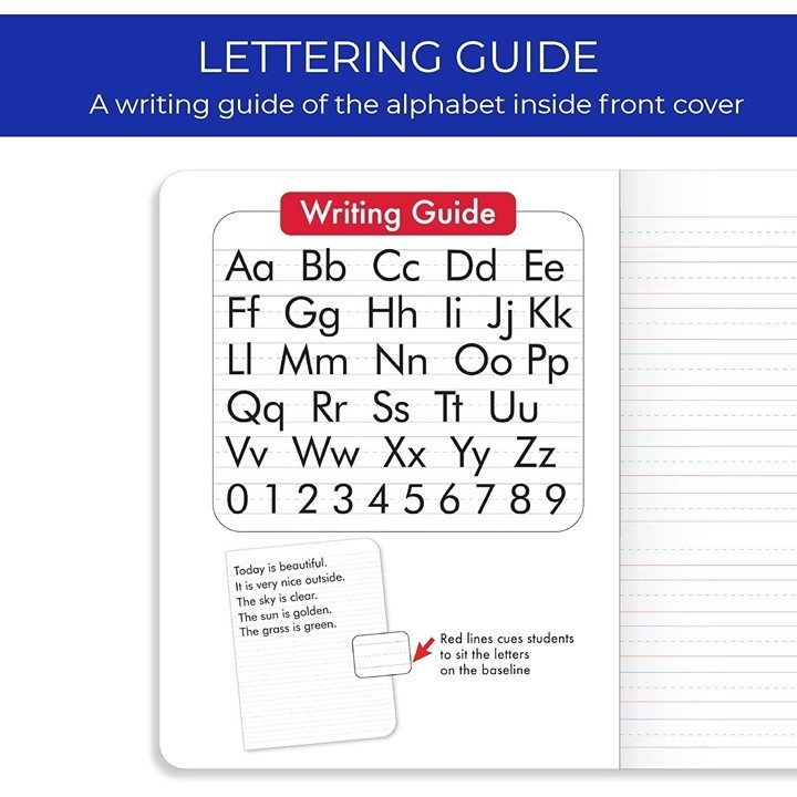 48‑Pack BAZIC Primary Journal Composition Books K‑2, 100 Sheets