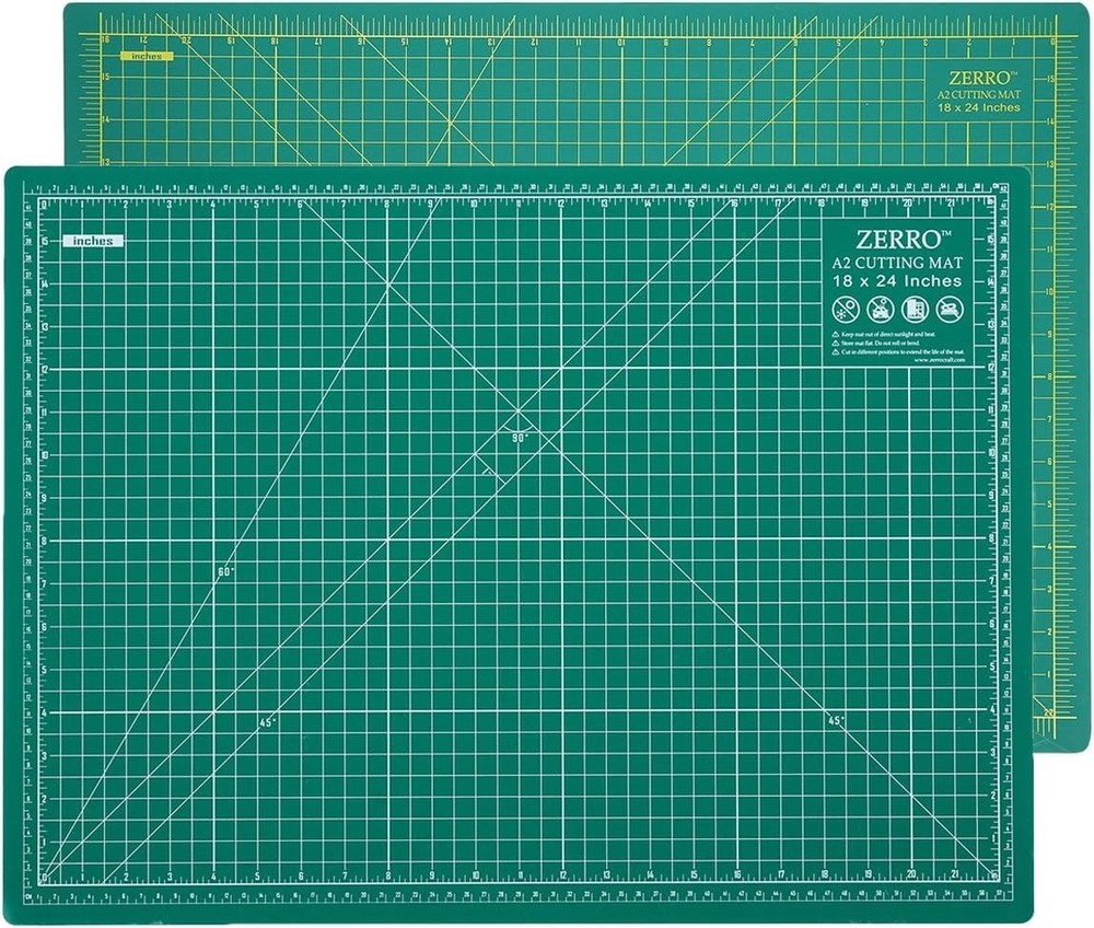 Professional Self-Healing Cutting Mat 18"x24" Double-Sided
