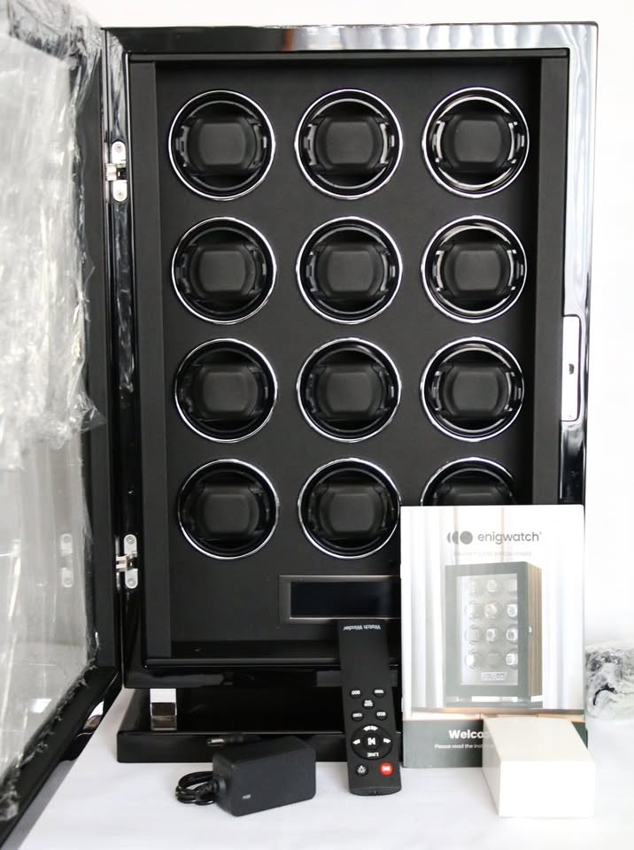 Watch Winder w/ Fingerprint Lock