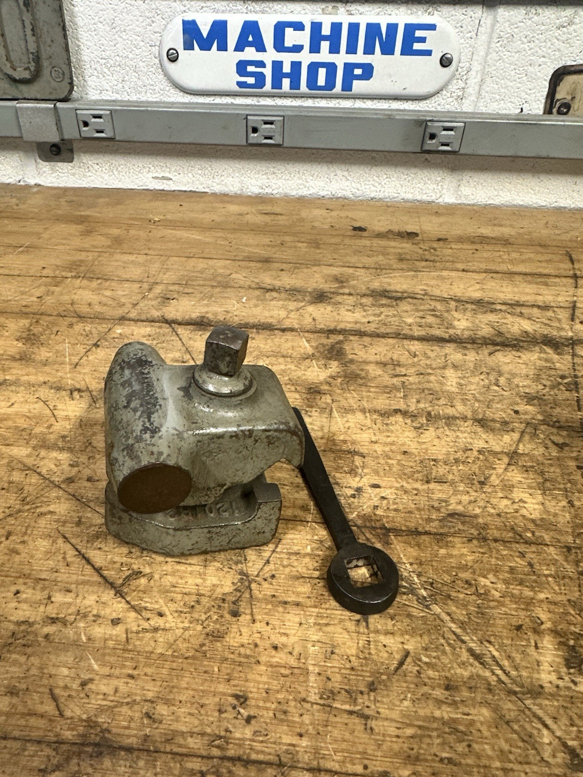 South Bend 9" 10" k Metal Lathe Carriage Stop Southbend Bed Clamp With Wrench