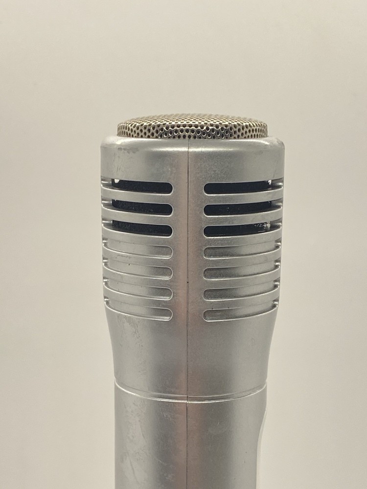 Xtreme Silver Wireless Karaoke Microphone Speaker Echo LED Mic USB Rechargeable