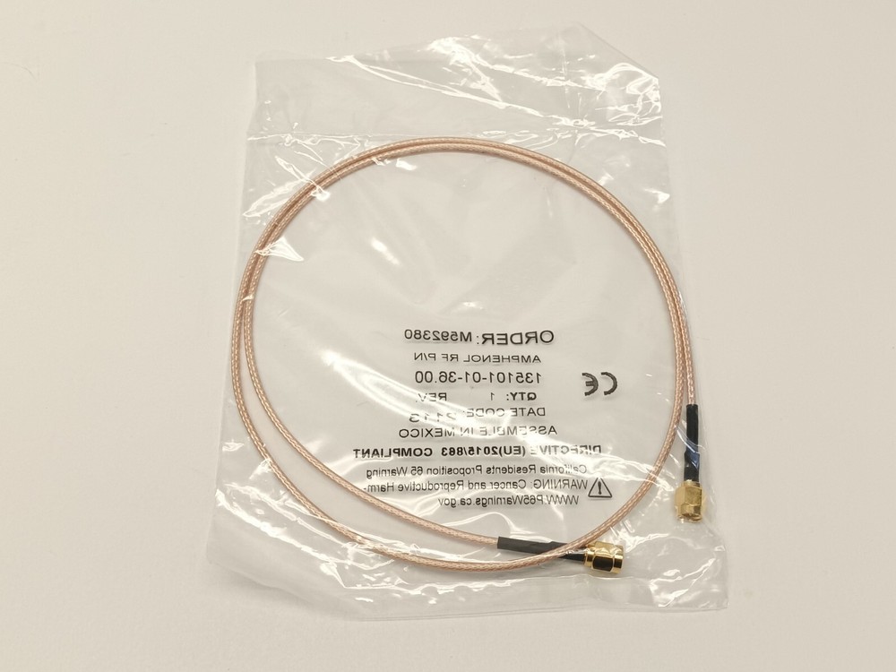 Amphenol 135101-01-36.00 RF Cable Assembly