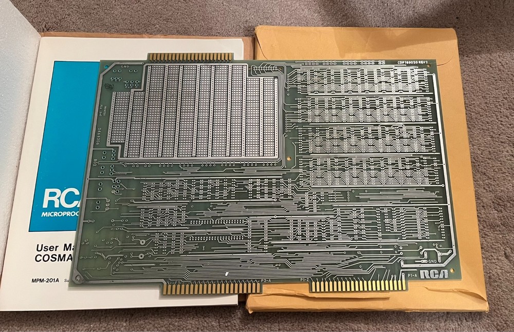 RCA COSMAC Evaluation Kit 18S020 Unbuilt