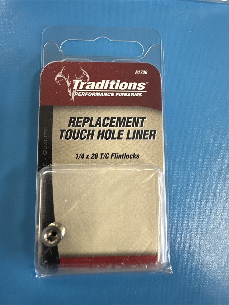 Traditions Performance Touch Hole Liner 1/4X28 Thread, T/C Flintlocks A1736