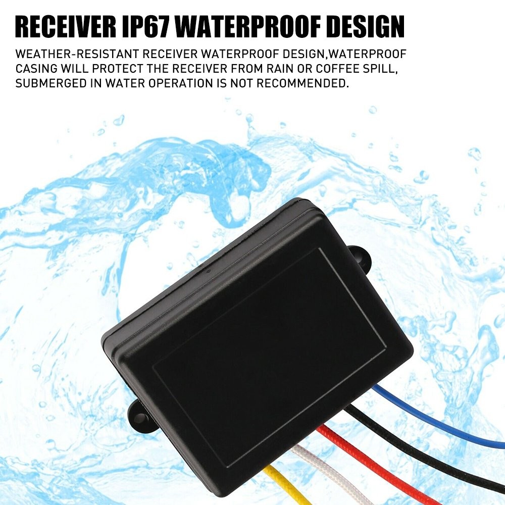 12V 150FT Winch Wireless Remote Control Switch Handset Kit For ATV SUV UTV IP67