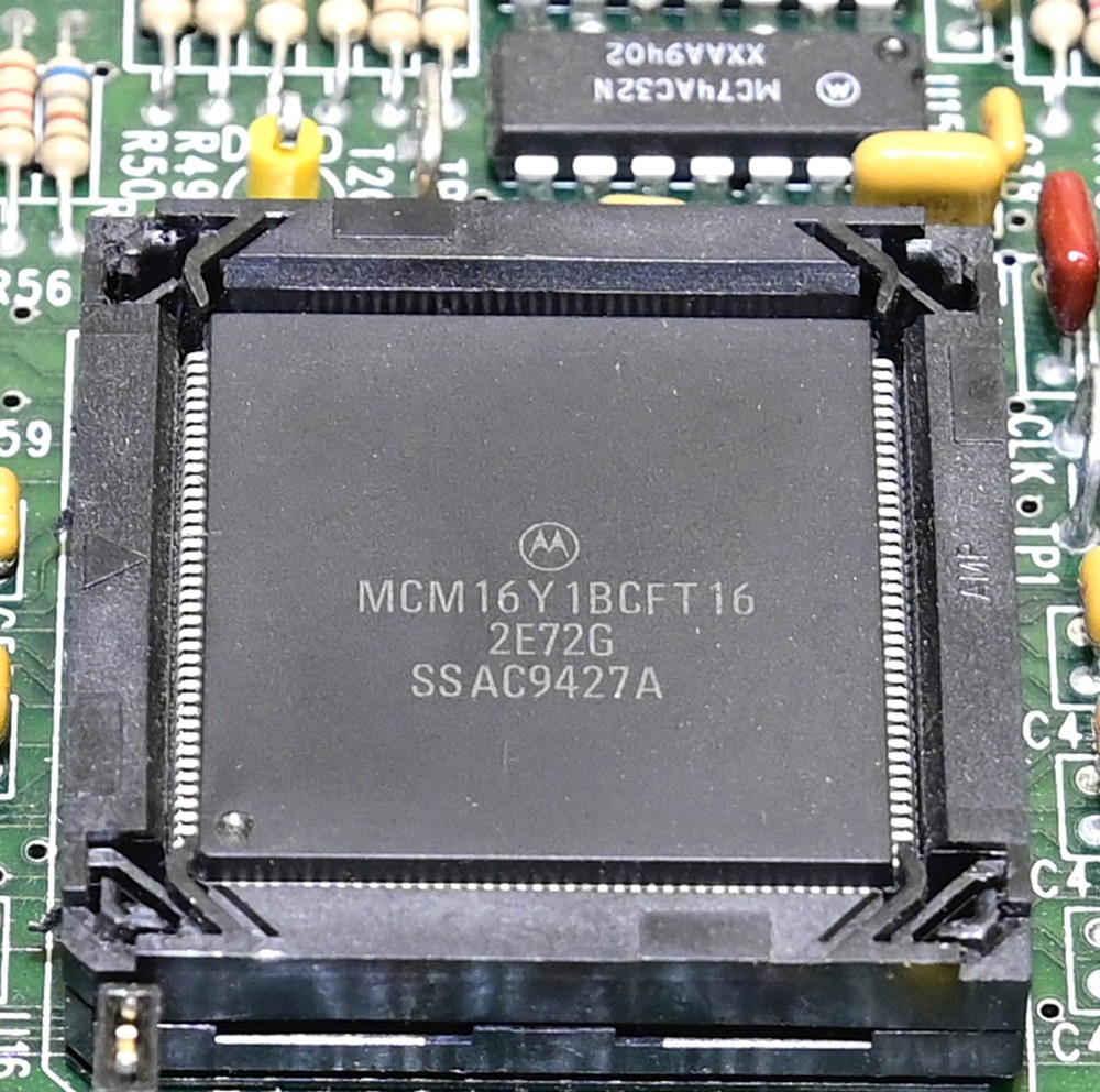 Motorola HC16  Motion Control Development Board W MCM16Y1BCFT16 Processor